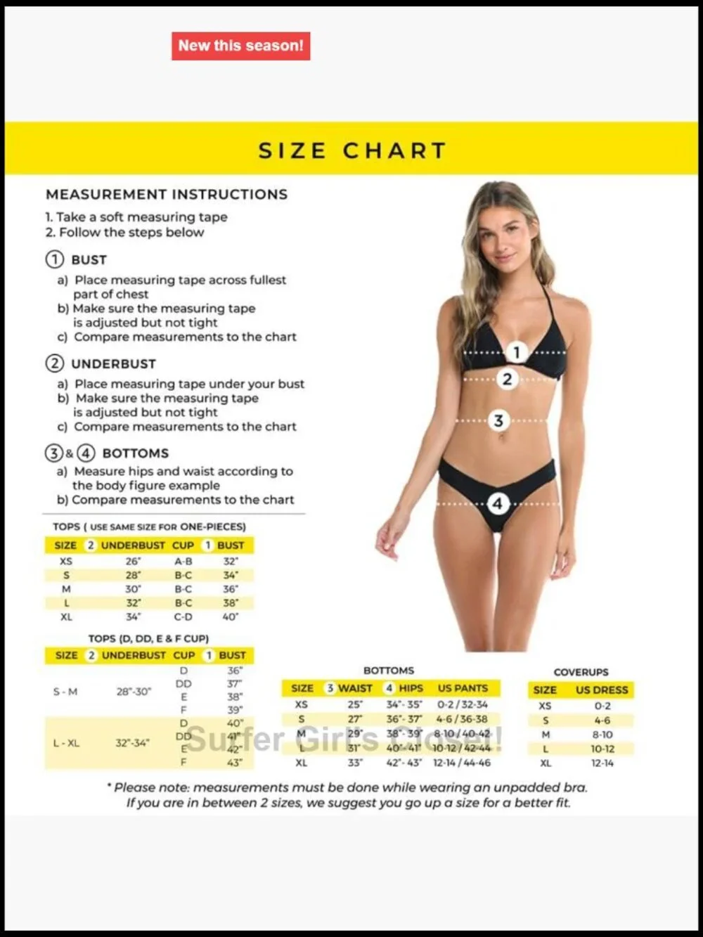 Twist Front Bikini Top with Adjustable Back